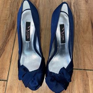 Nina Chezare Satin Pump - 2.5” Heel